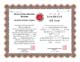 martial arts certificates