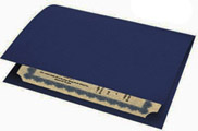 Blue Linen Folder