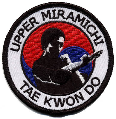 FREE UK p&p ACB3,22,23 Set of 3 embroidered martial arts badges/patches