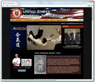 custom martial arts website design